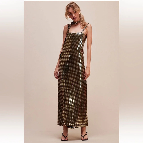 Free people Nigel Preston Sue Ellen Gown NWOT - Picture 1 of 11